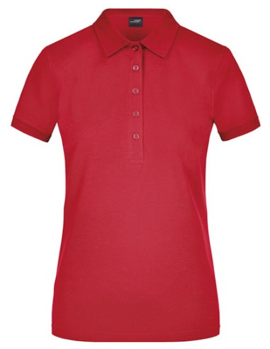 DAI-JN709-Ladies Elastic Polo Piqué